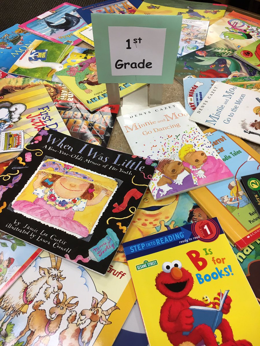 LBNELibrary's tweet photo. Excited about #R2ReadyToRead! We'll have some happy kids in PK-2 tomorrow!! #lonniebnelson #richland2 https://t.co/3l5xC7TJ1a
