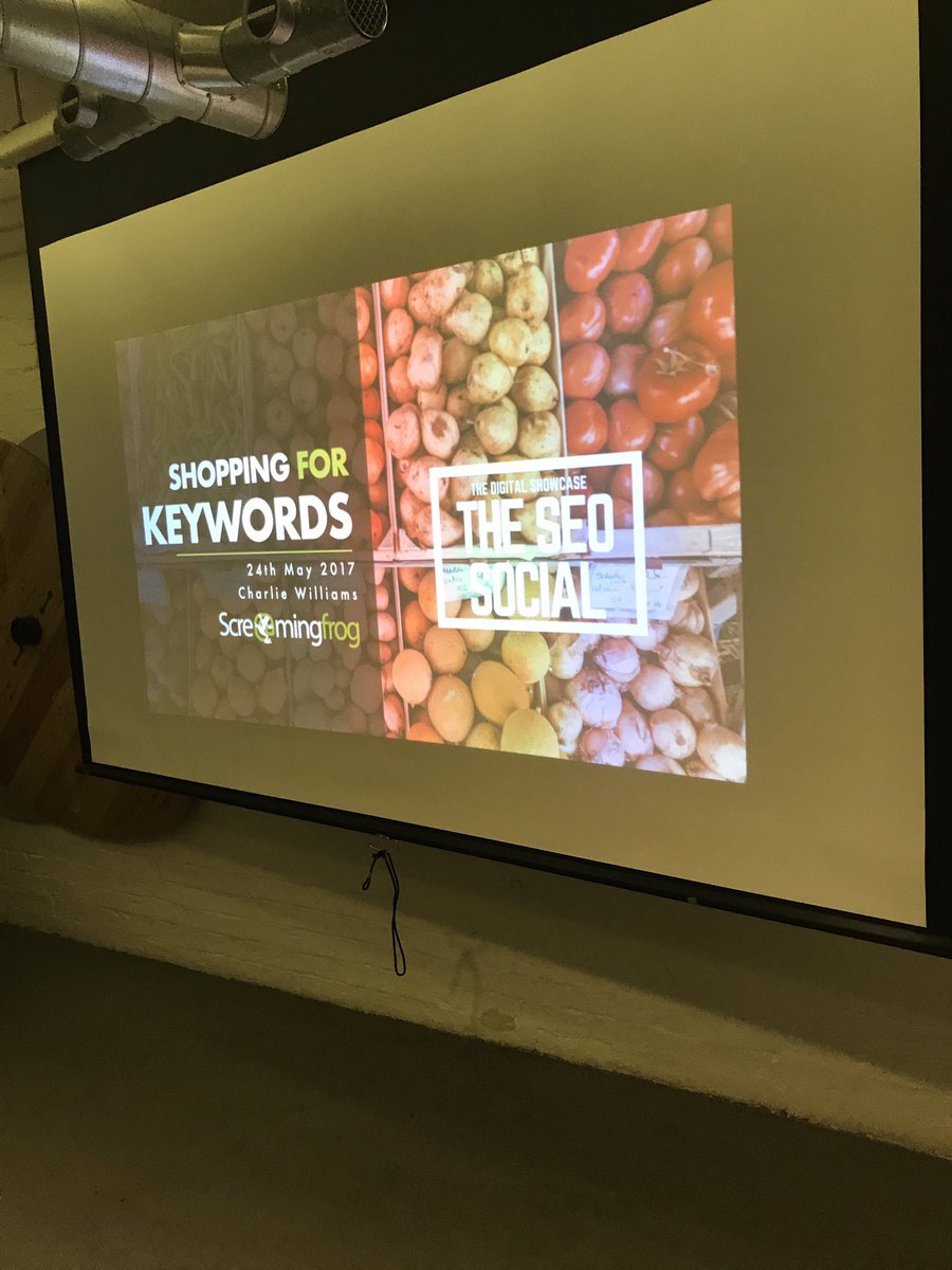 TheSEOSocial's tweet photo. @screamingfrog are next up for our event :) https://t.co/tQjP5V2LzX