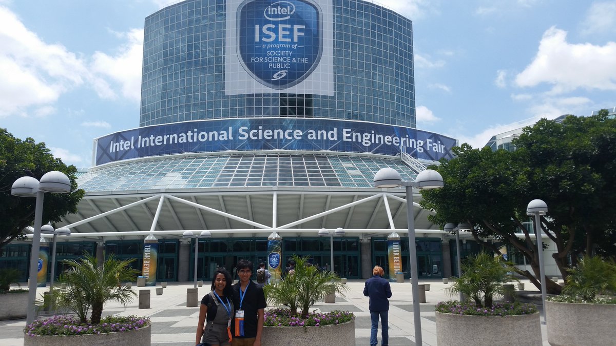 mercersec's tweet photo. Nikhil Gopal and Kiruthika Devasenapathy were two of over 1700 finalists competing in 2017 Intel ISEF. #intelisef #intelisef2017 https://t.co/fTWwlrNWWG