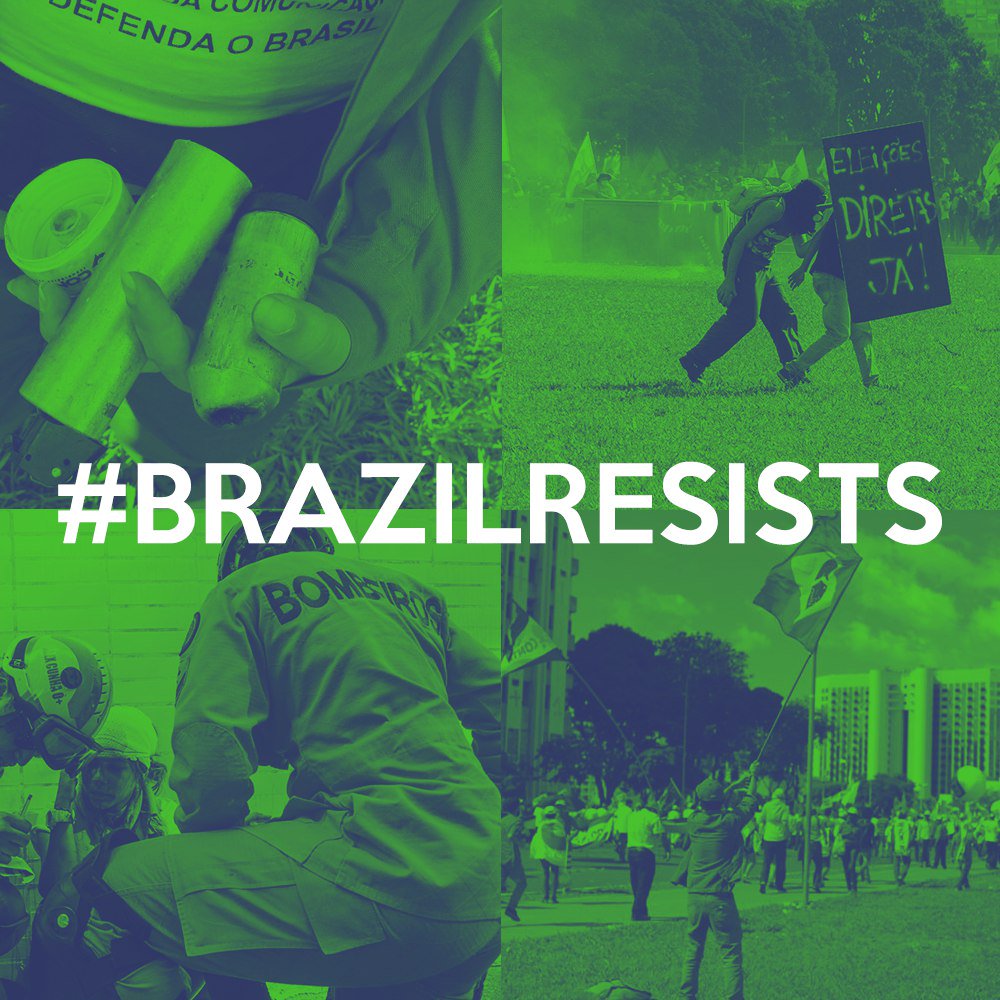 MST_Oficial's tweet photo. We claim all friends of MST to support workers struggle in Brazil against the Coup politics, using the hashtag #BrazilResists
We count on u! https://t.co/cJOuvG9B6Z