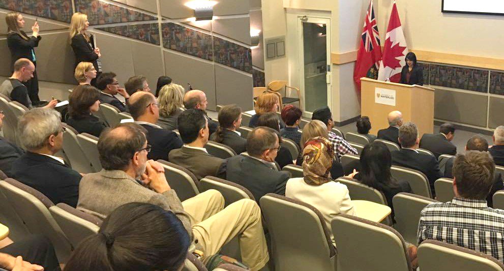 BardishKW's tweet image. Heureuse d'annoncer $8.9M d'investissement en #FabricationAdditive à @UWaterloo ➡️ soutenant 18 partenariats, 21 technologies &amp;amp; 80 emplois!