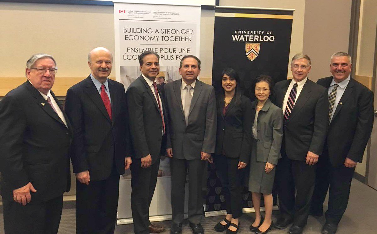 BardishKW's tweet image. Heureuse d'annoncer $8.9M d'investissement en #FabricationAdditive à @UWaterloo ➡️ soutenant 18 partenariats, 21 technologies &amp;amp; 80 emplois!