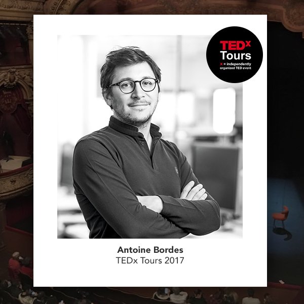 tedxtours's tweet photo. AntoineBordes travaille sur l’intelligence artificielle pour #Facebook !

Dernier speaker incroyable ! 

#tedxtours2017 #tedxtours https://t.co/t48YLAsZ7m