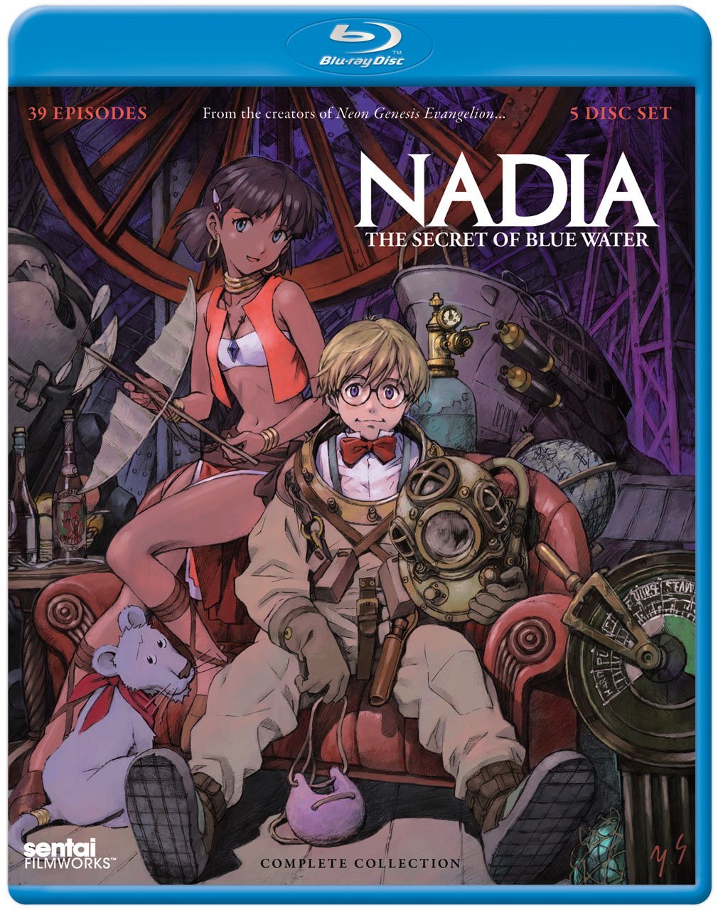blauereiter on Twitter: 'Nadia - The Secret Of Blue Water boxset $46. Will pick this up at some point. Char design by Yoshiyuki Sadamoto - https://t.co/1lx3YHPexE https://t.co/AdLyAcP5dA' / Twitter