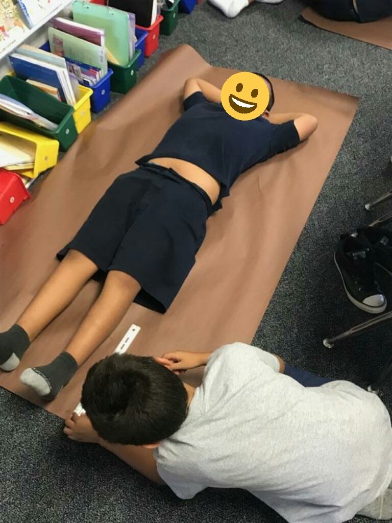 Harbison_Hawks's tweet photo. Mrs Crosbie's 2nd grade class putting measurement into action !#NSDnow https://t.co/81F1tYQG6h