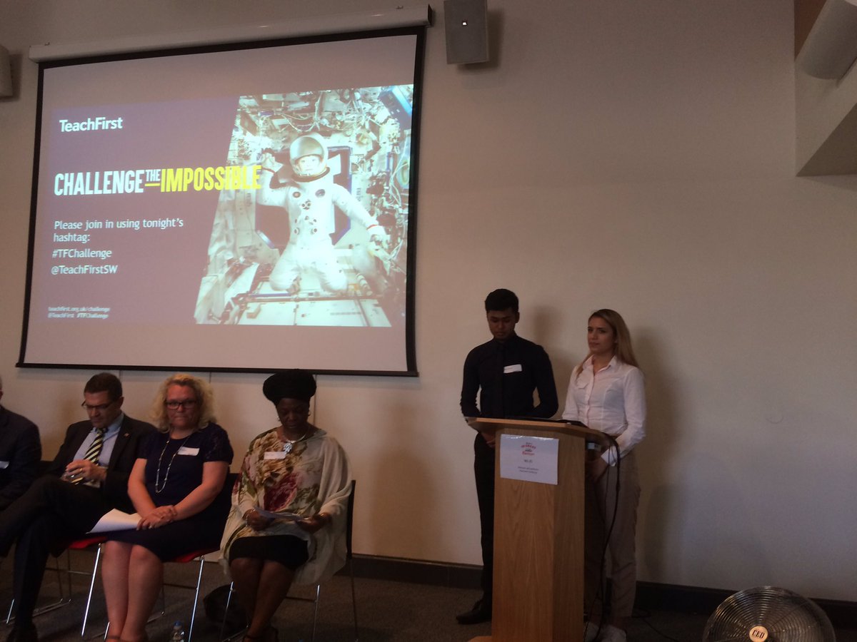 monsieuropkins's tweet photo. So so proud. Laura and Abdul spoke with such sincerity and openness about their own challenges. What amazing futures lie ahead! #tfsw https://t.co/3SktIOI98p