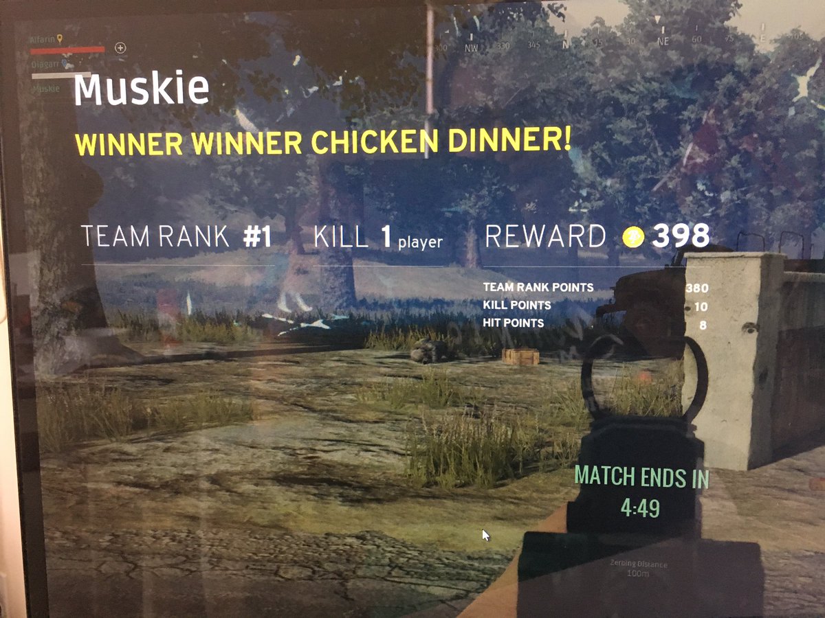 JasonEspedal's tweet photo. Success #PlayerUnknownsBattlegrounds https://t.co/fbBlbkyv9q