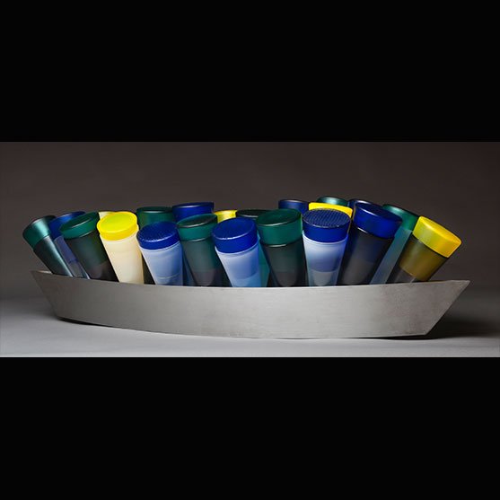 We're thrilled to have these new glass sculptures from Philip Baldwin &amp; Monica Guggisberg. Stop by and check them out!