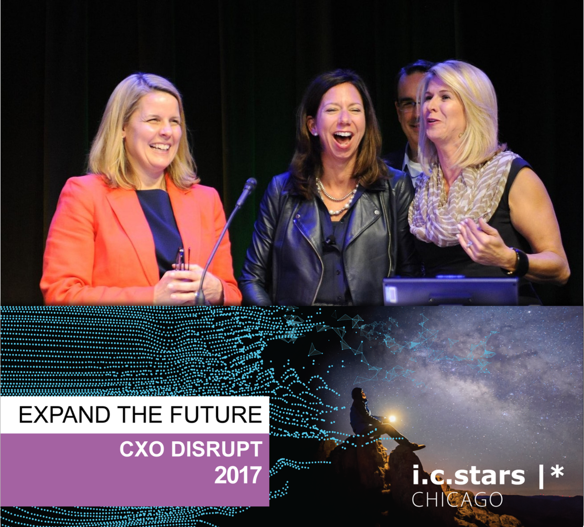 CxO Disrupt is just 3 weeks away! Learn more about the event and check out our VIP attendees here icstars.org/cxodisrupt/201…