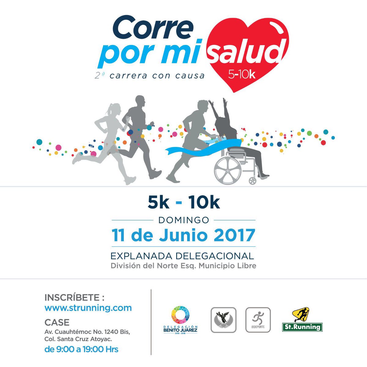 BJAlcaldia's tweet photo. Los invitamos a que se inscriban a la carrera con causa #CorrePorMiSalud: https://t.co/pC4oPcungu https://t.co/h46K5LVIZ4