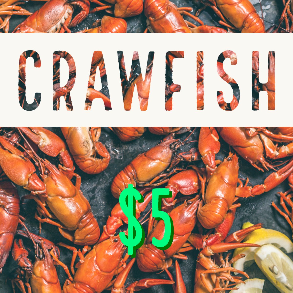 mhbcstudents's tweet photo. Come get some crawfish, burgers, and dogs tonight at 6! And it's only 5 bucks https://t.co/xcEecHi8id