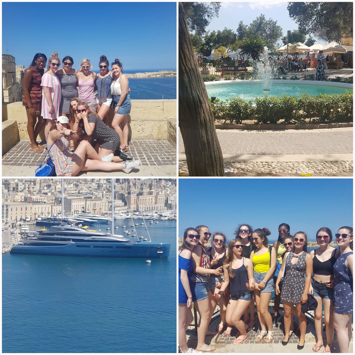 nghspe's tweet photo. Making the most of our time between netball, with a guided tour of the beautiful historic city of Valletta. https://t.co/tzpH9yErNg