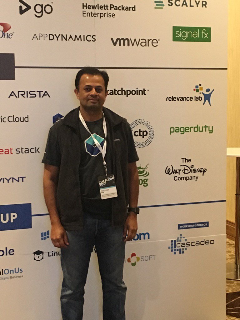 pradeepn1's tweet photo. At #chefconf - #Relevancelab featured on sponsor board. https://t.co/bJszBGs47m