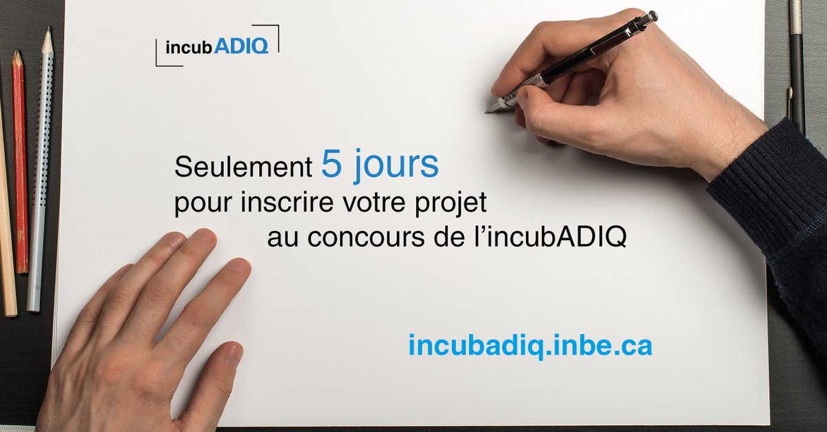« Never say 'I could have done that,' because you didn't » - Karim Rashid.  Plus que 5 jours : incubadiq.inbe.ca  #designthinking