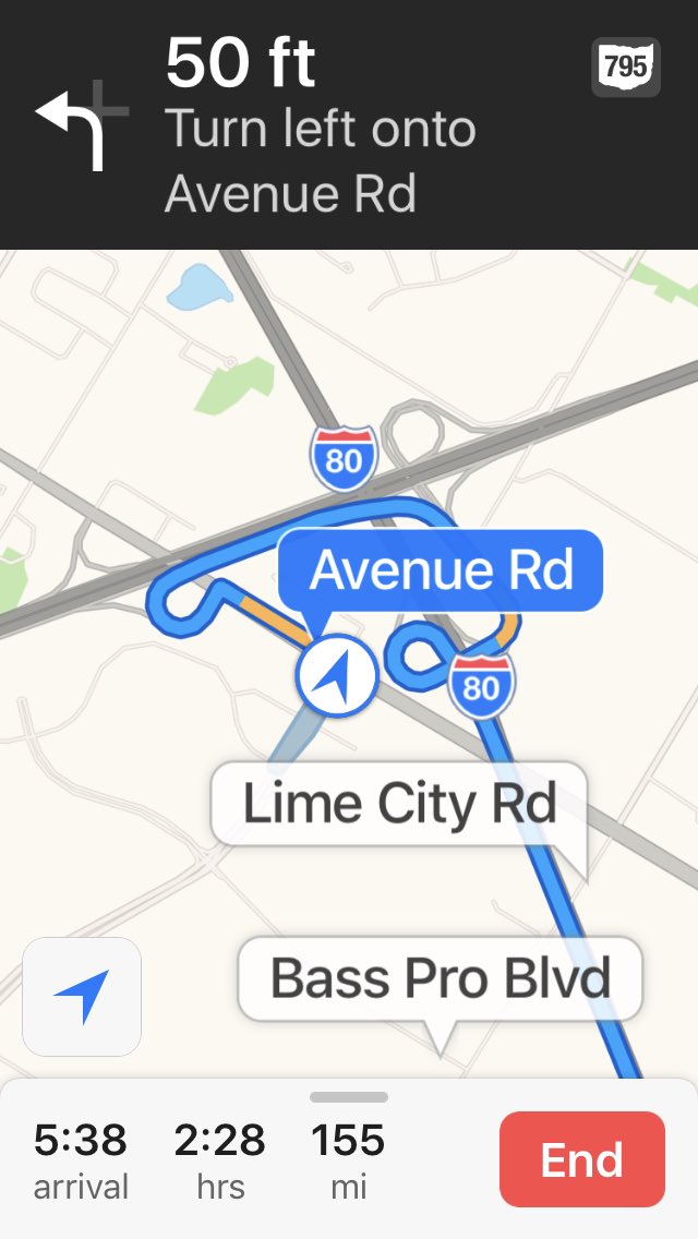NCCWomensXCTF's tweet photo. Which way to Geneva, OH? #NCAA #ohiodriving https://t.co/xZL9BucD23