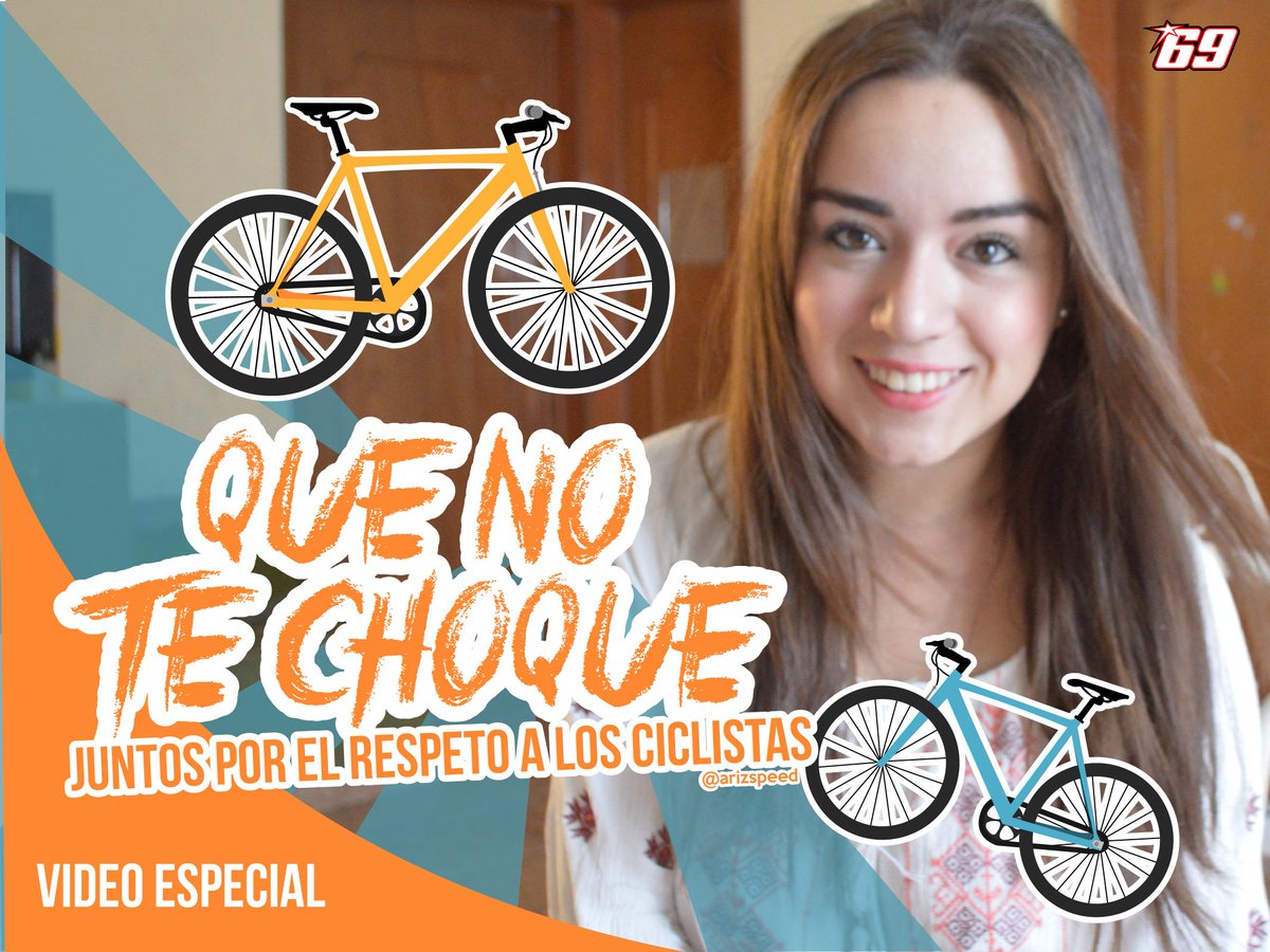 arizspeed's tweet photo. Hello :D A punto de subir vídeo diciéndoles cómo surge ésta iniciativa, sigan al pendiente que ya empieza a tomar fuerza :) #QueNoTeChoque 🚲 https://t.co/VNayZAhKgH