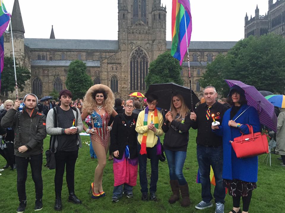 Durham_Pride's tweet photo. @Durham_Pride will go ahead this weekend with increased security measures - Please join us for a minute silence before our Parade at 11.59am https://t.co/qujSYOK8th