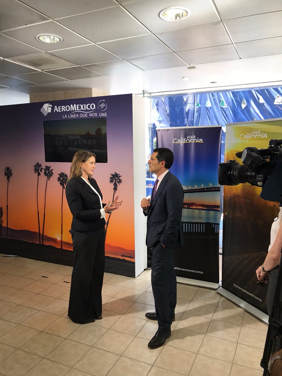 cbeteta's tweet photo. Bringing #AllDreamsWelcome to #Mexico. @Aeromexico @VisitCANews https://t.co/7VxU2M42K4