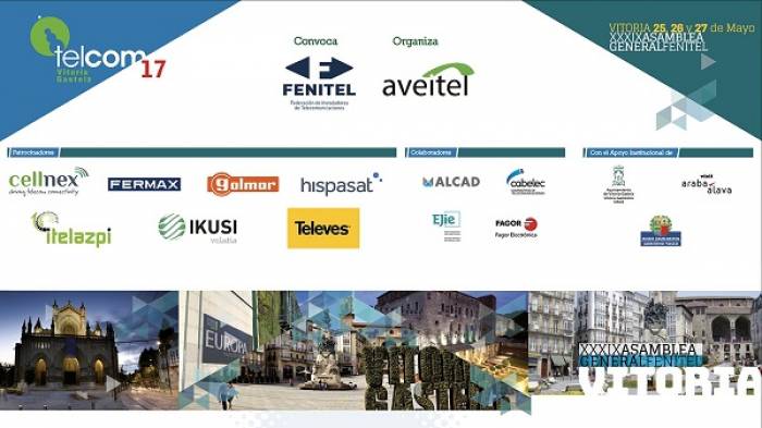 eitmediaglobal's tweet photo. #eitTech #FENITEL celebra su #Congreso anual Telcom´17 en Vitoria-Gasteiz los días 25 y 26 de mayo 

https://t.co/PJX3Q4lfef https://t.co/iR0IhNtZ5e