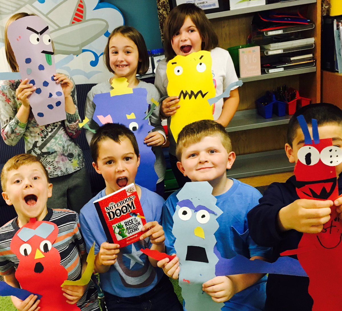 Mrs_McHugh's tweet photo. How could our @BristolGrade visit from @troycummings already be over? Super fun event for the last week of school! #exploreBGS @Scholastic https://t.co/oli4YLr547