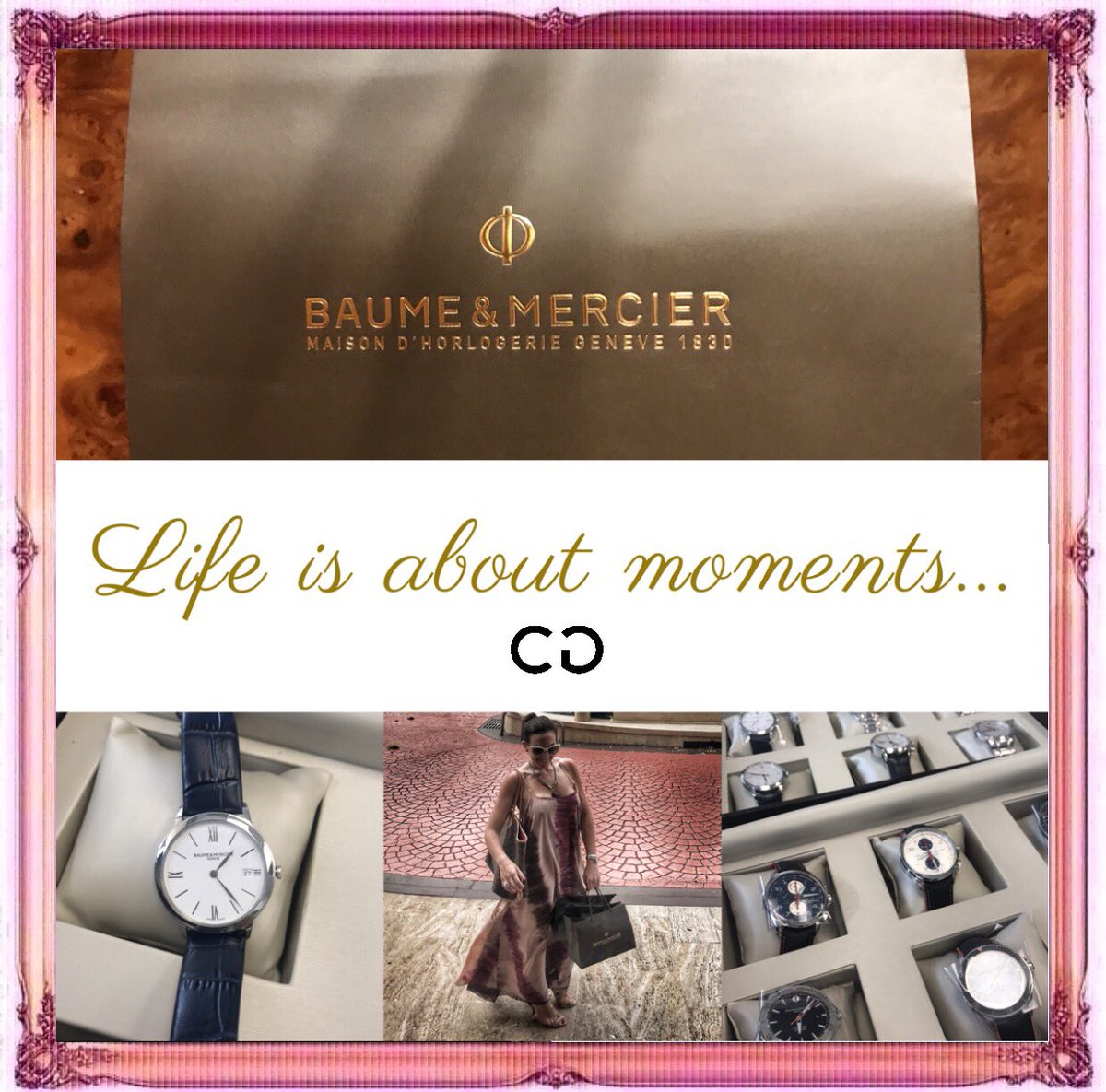 ChicasGuapasTV's tweet photo. #Luxury
•La colección femenina #MyClassima de @baumeetmercier te invita a celebrar cada uno de tus logros como ningún otro accesorio.• https://t.co/7p1dHiuNxa