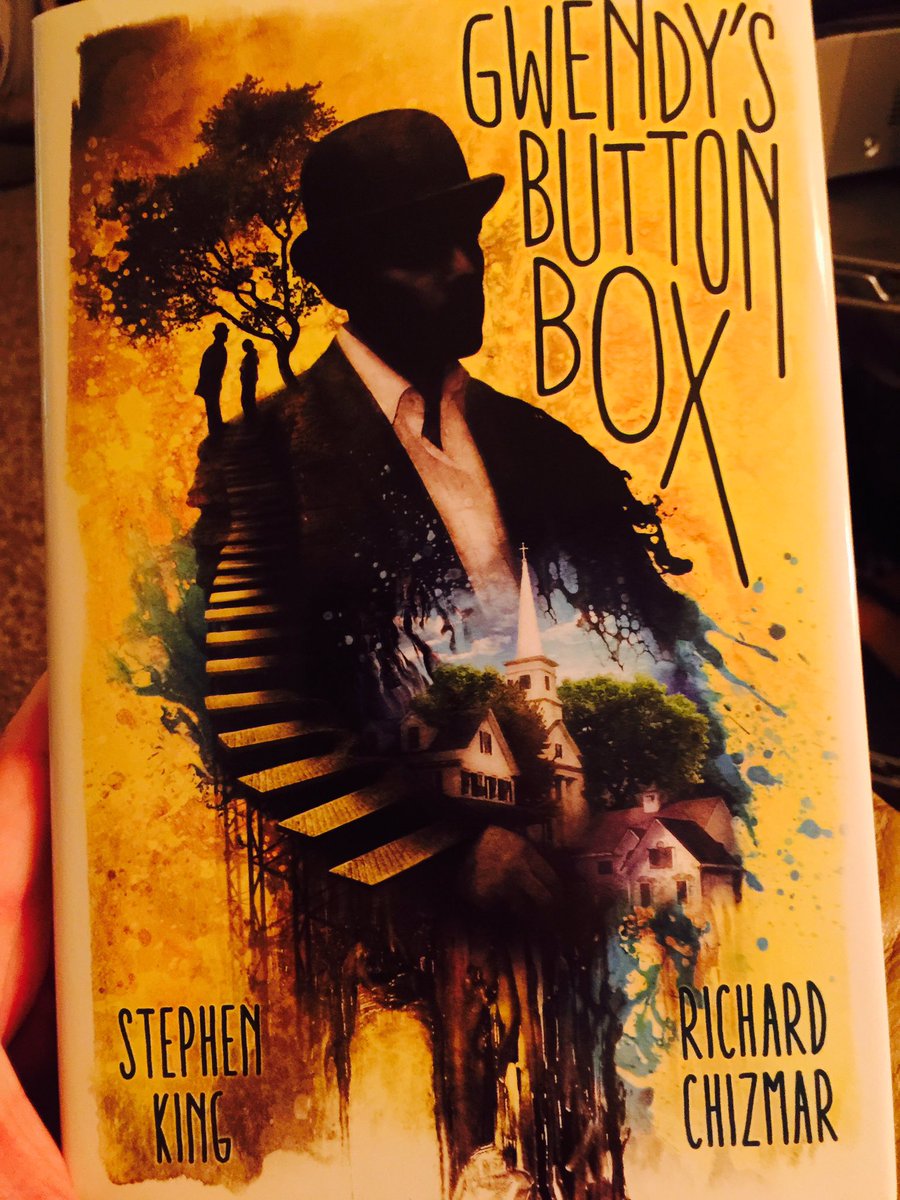 CaleMadewell's tweet photo. Came home tonight to find this! #writerslife #stephenking #richardchizmar #castlerock #maine #darkfiction #amreading #amwriting #horror https://t.co/4zx20AruuK