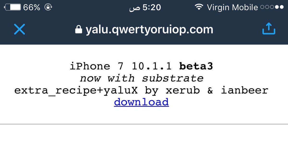 iPhone_prro's tweet image. نسخة جديدة بيتا 3 لجيلبريك يالو 
للأيفون 7 📲
10.1.1-10
تدعم Substrate

yalu.qwertyoruiop.com

#جيلبريك
#سيديا