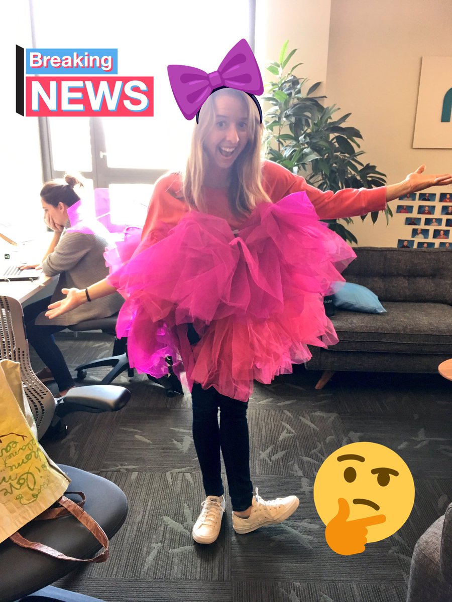 What could <a href="/kmacattackk/">Kelly McCarthy</a> be dressed as?