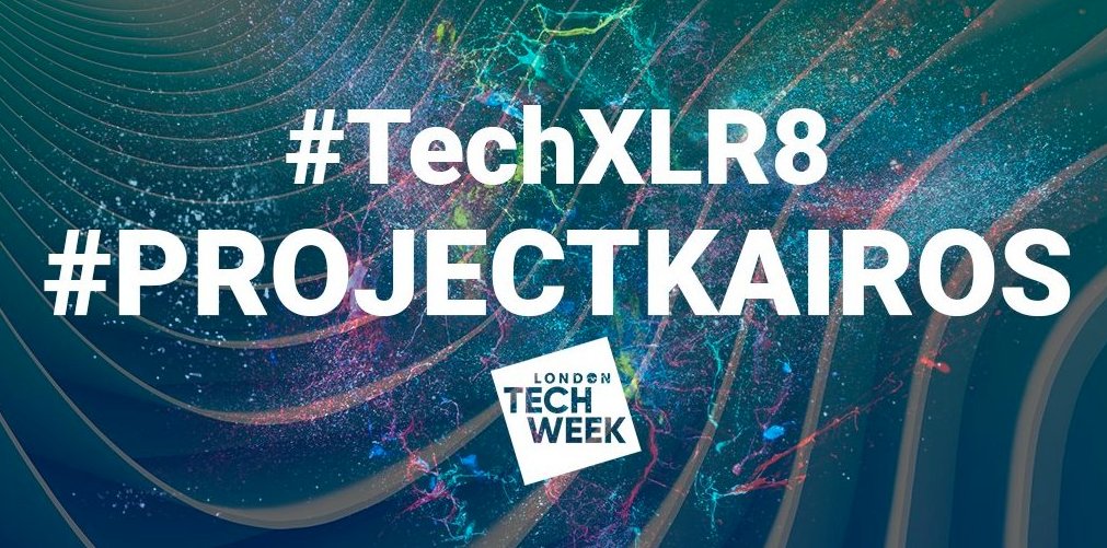 scalexinvest's tweet photo. @earlymetrics partners w/ @ProjectKairosHQ for @LDNTechWeek 
👉 Grab you ticket -get a 40% to exhibit (code: EARLY40) https://t.co/rzlX86EQ8b https://t.co/5wEptTqarE