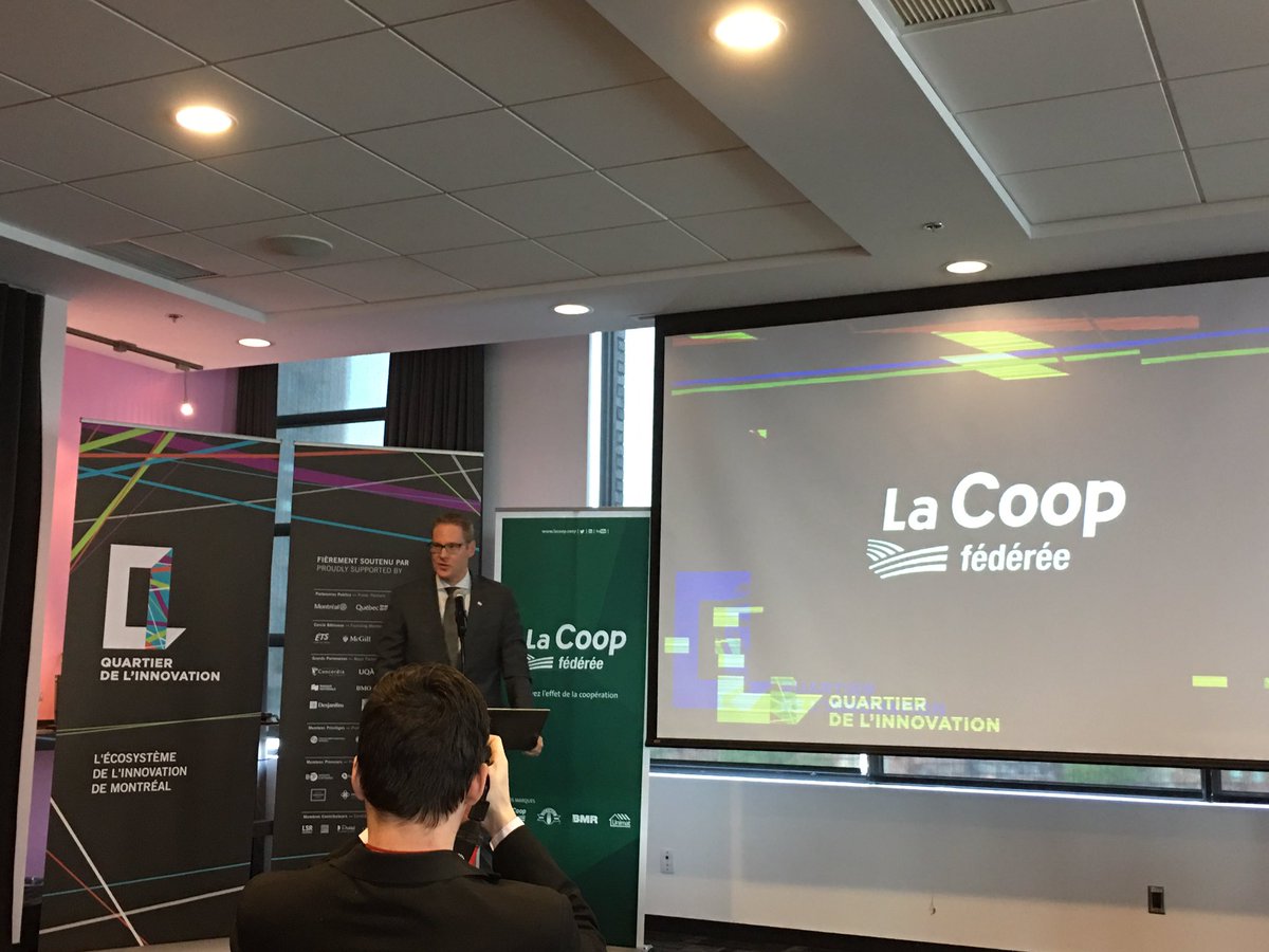 La Division agricole de @LaCoop_federee au QI_Connexion @QIMontreal <a href="/LaCoopAg/">LaCoopAg</a> #agtech #lacoopnumerique