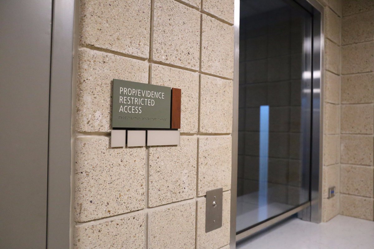 NRHPD's tweet image. Congrats to Property Room Tech Lauren Woodside for her recent receipt of #MeritoriousService - she worked hard on a system conversion!