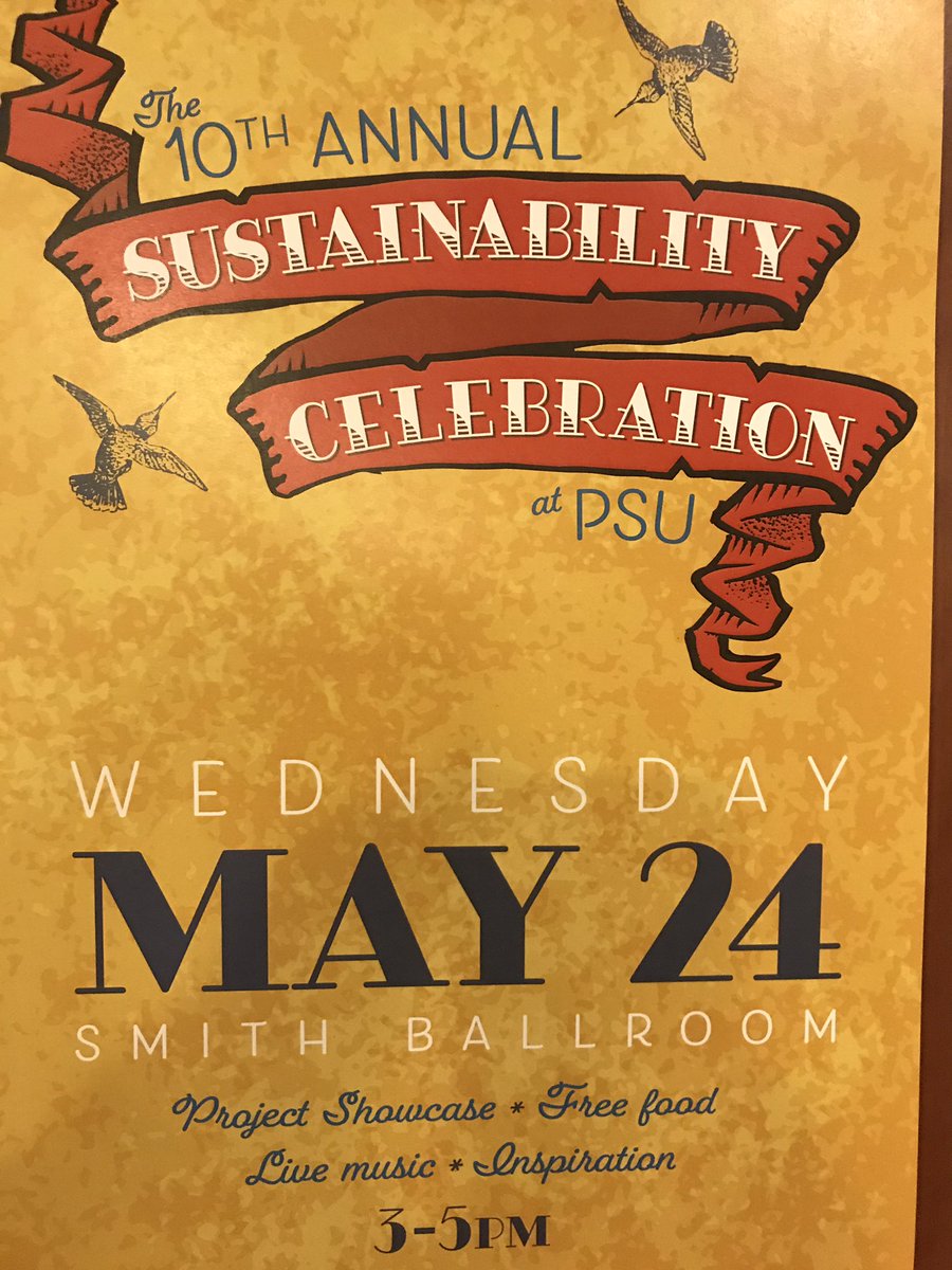 PortlandStateCE's tweet photo. Congrats @sustainablepdx for 10 year of supporting Sustainability Programs across @Portland_State and Oregon 👏🍀🌳🌲🦋 https://t.co/ZCBXJhY3QM