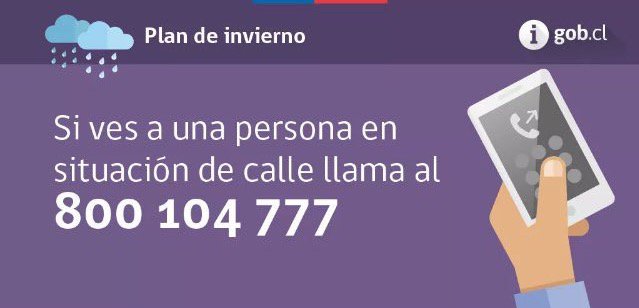 btsproducciones's tweet photo. PLAN DE INVIERNO... Si ves a alguien en situación calle, acercate, ofrécele un pan, un café o llama al 800104777 y ojalá puedan ayudarlo. https://t.co/XObXJh1Gun