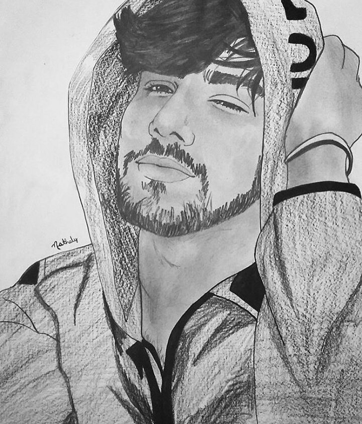 Desenho que eu fiz do t3ddy criança e o t3ddy adulto TwT