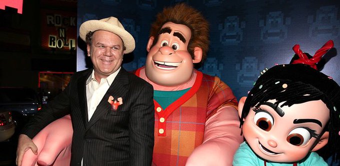 Happy birthday to John C. Reilly, the voice of Wreck-It Ralph! 