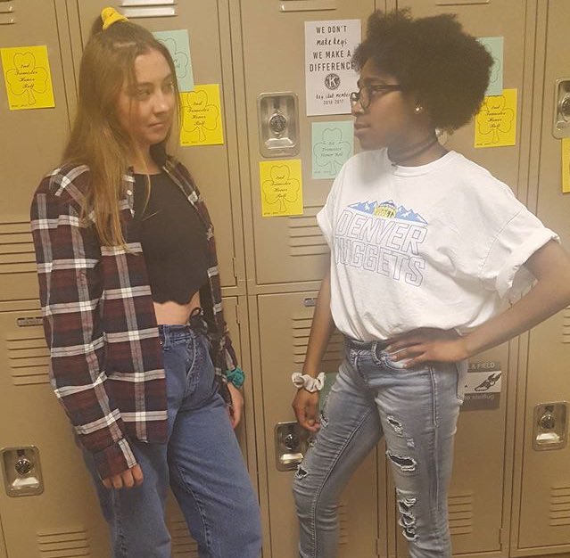 victoria_coy's tweet photo. "You can't handle the truth" that we're seniors @shamrocks2017 https://t.co/j64jLHImrw