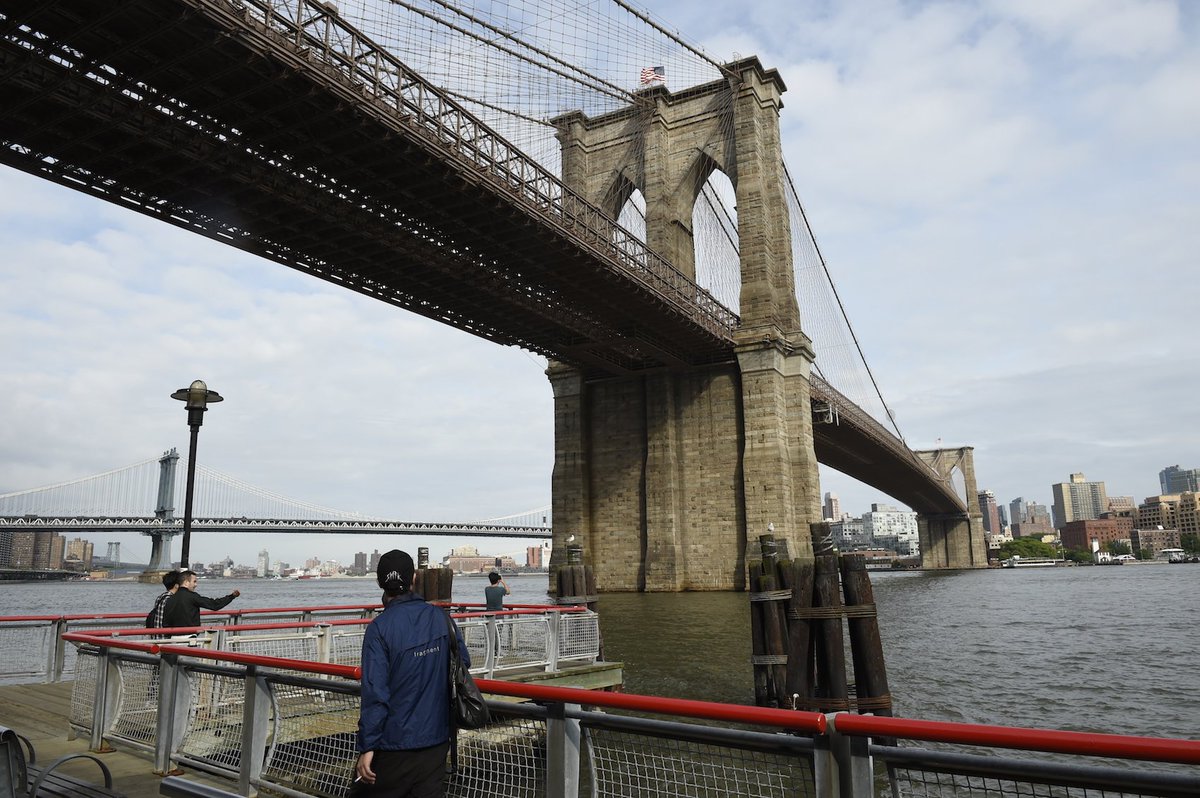 nycgov's tweet image. Happy 134th birthday, #BrooklynBridge!