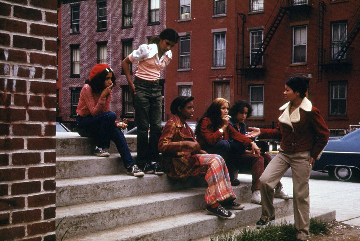 Teenagers at Lynch Park, Brooklyn, 1974 NotableHistory Scoopnest