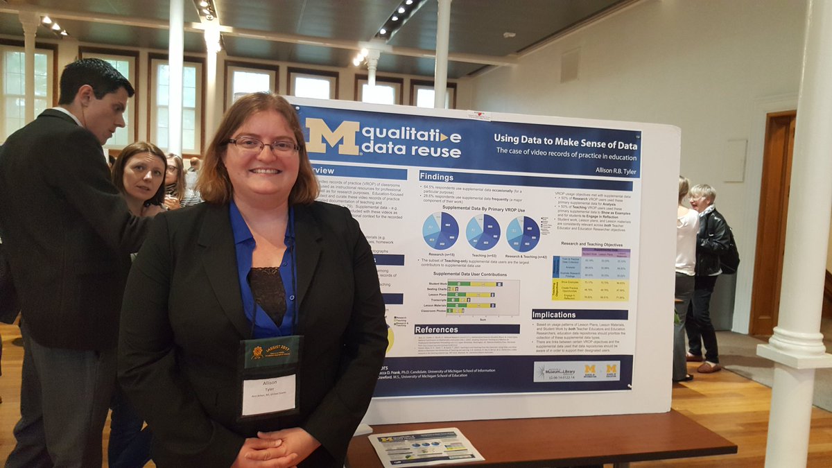 bookandstars's tweet photo. @qualdatareuse Presenting on our educational data reuse research! #iassist17 #adventuresinphd @umsi https://t.co/8ZURfwYHhe