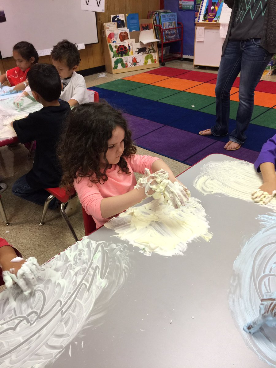 msharrisfam's tweet photo. More colored shaving cream #TeamFES #fes2016 https://t.co/gBkvYm8VcP
