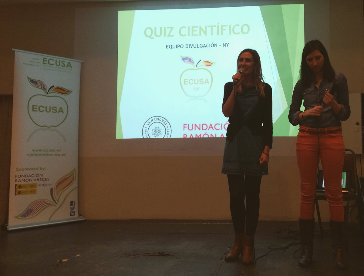 comunidadECUSA's tweet photo. Empezamos la segunda edición del II QUIZ CIENTÍFICO en Nueva York https://t.co/htIUzaqmhX