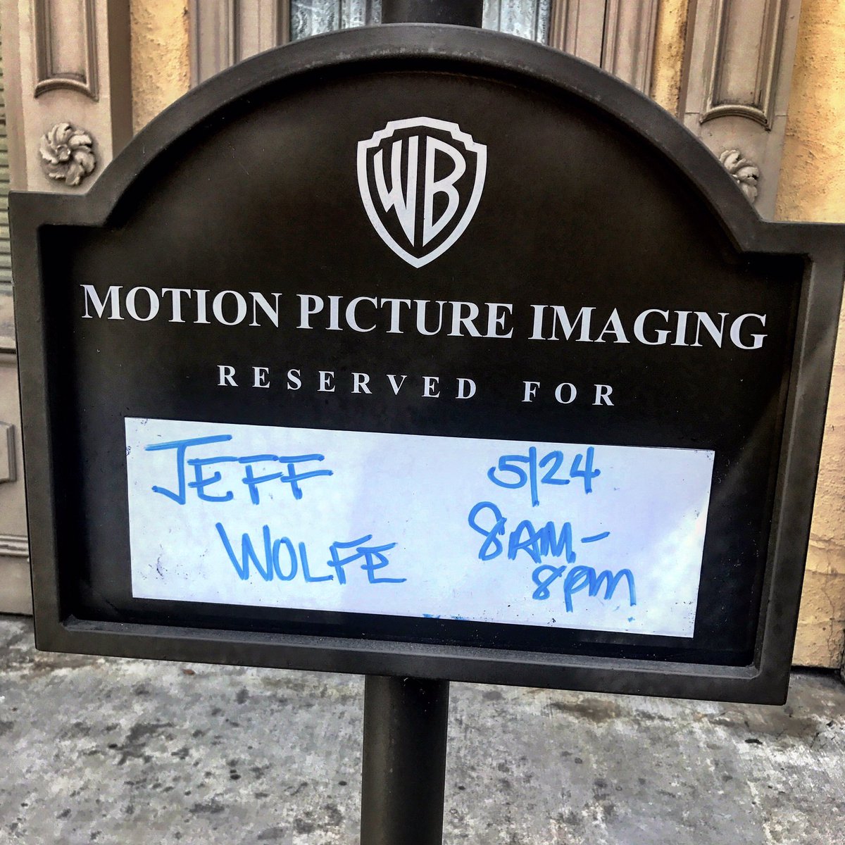 _ReckoningMovie's tweet photo. CHECK THIS OUT @JeffWolfeFans!!!DOR is getting color graded today at @WarnerBrosEnt! #AJeffWolfeFilm #ThankYouSteveGainer #ComingSoon https://t.co/RTLo44PIf6