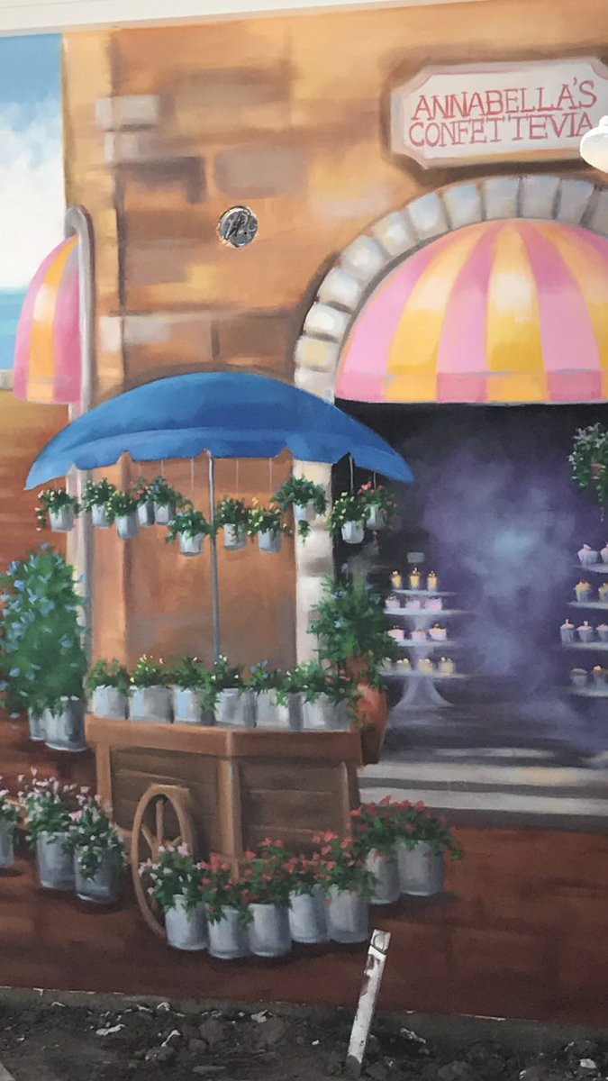 InMotionChico's tweet photo. Sneak peak at murals by Beverly Caputo lining the outdoor track expansion that is COMING SOON! https://t.co/p3GNLJIcE5