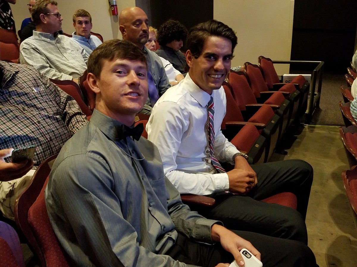 IBHSbaseball's tweet image. These two studs clean up well for SWFL Sports Awards!!