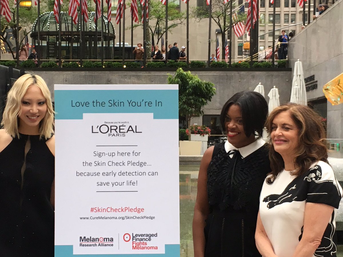 For each MRA #SkinCheckPledge <a href="/LOrealParisUSA/">L'Oréal Paris USA</a> has committed $100 per sign up, up to $250K ow.ly/hvks30bYO4J
