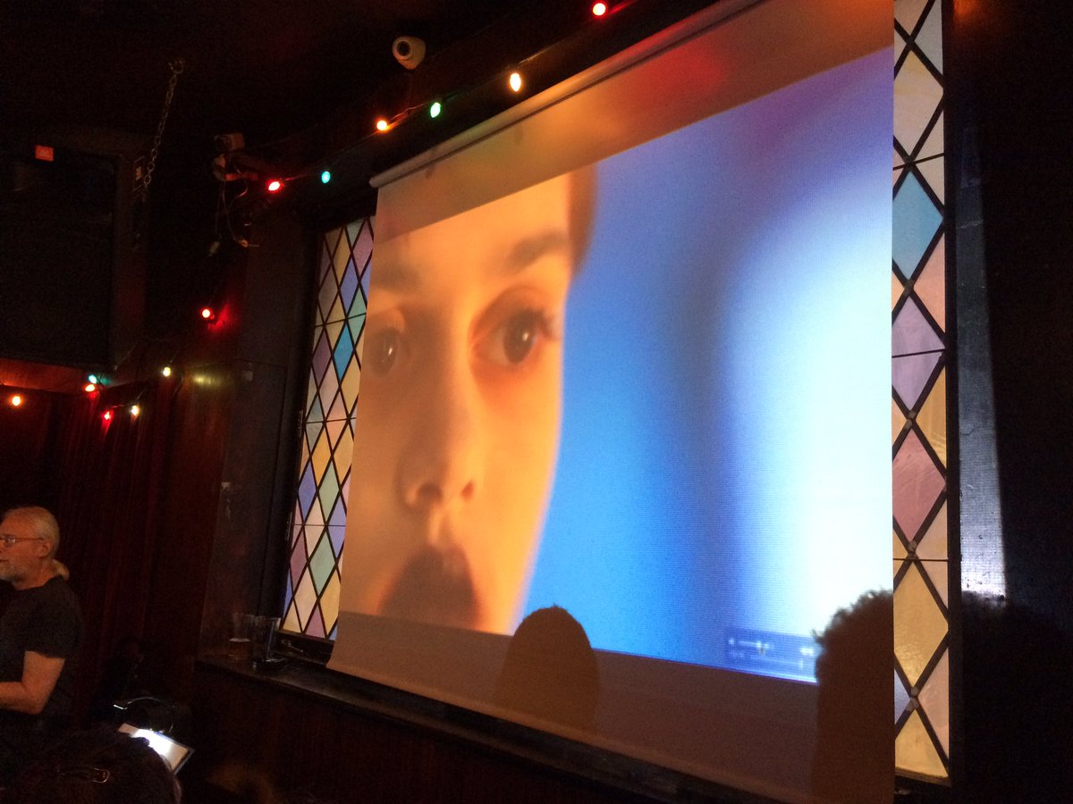 slanews's tweet photo. Live @FergiesPhilly SLA filmmakers show off their talent. #rcff2017 https://t.co/56Mm6rARds