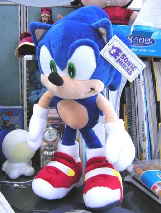 soap shoes sonic plush for sale