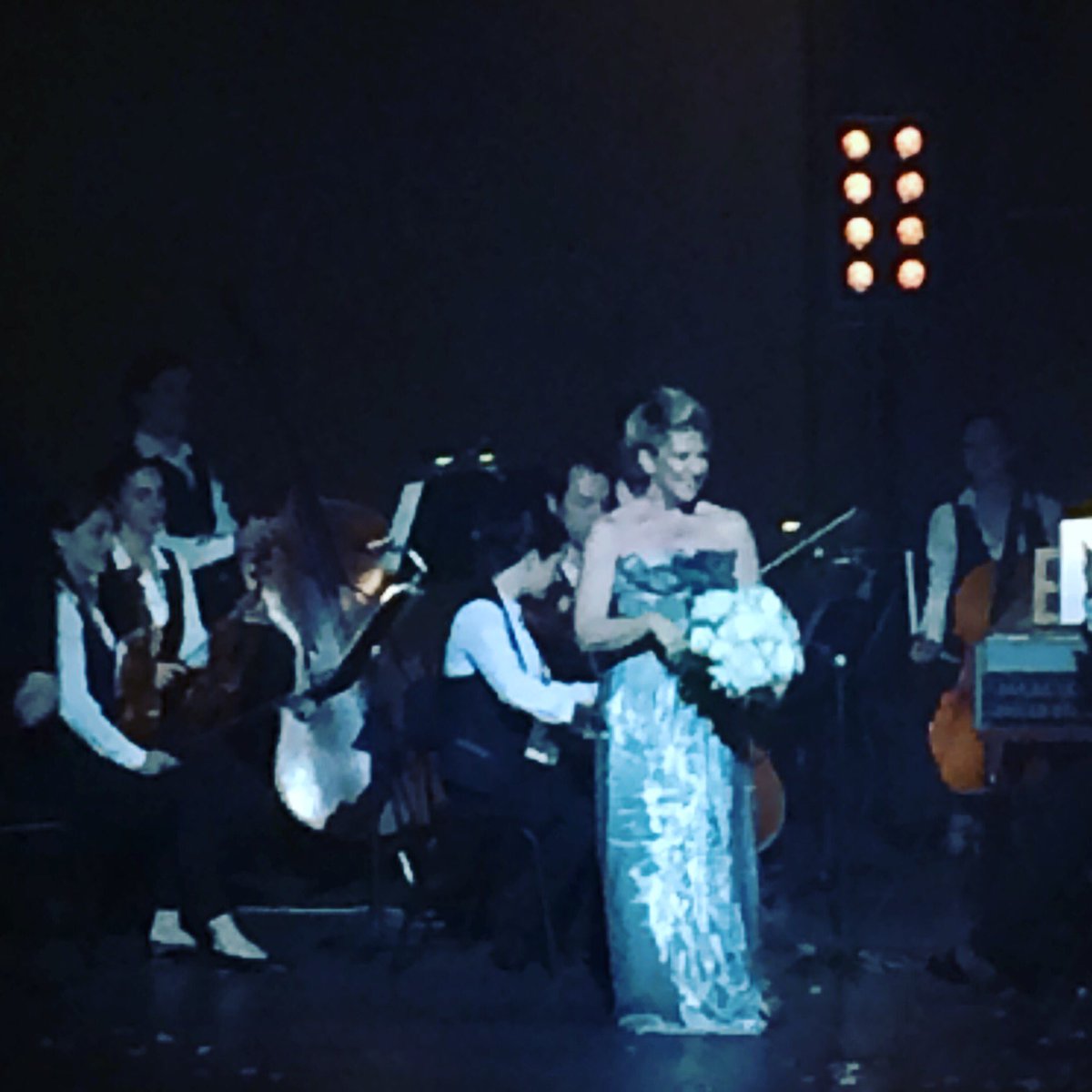 MichelSlama's tweet photo. Très émouvant concert de la mezzo #joycedidonato #inwar&amp;peace au @TCEOPERA . Chronique à suivre sur @anaclasemusique https://t.co/aeqNhUkZrl