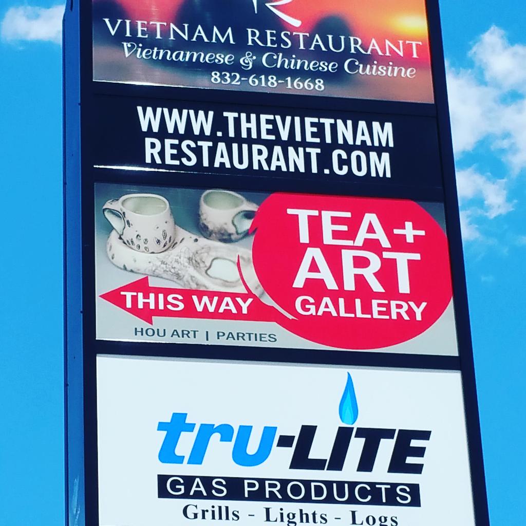 TEAplusART's tweet photo. New sign and new store hours. Check us out on Wednesdays starting today! #teaplusart #summerhours #supportlocal https://t.co/MrpR7ffTAd