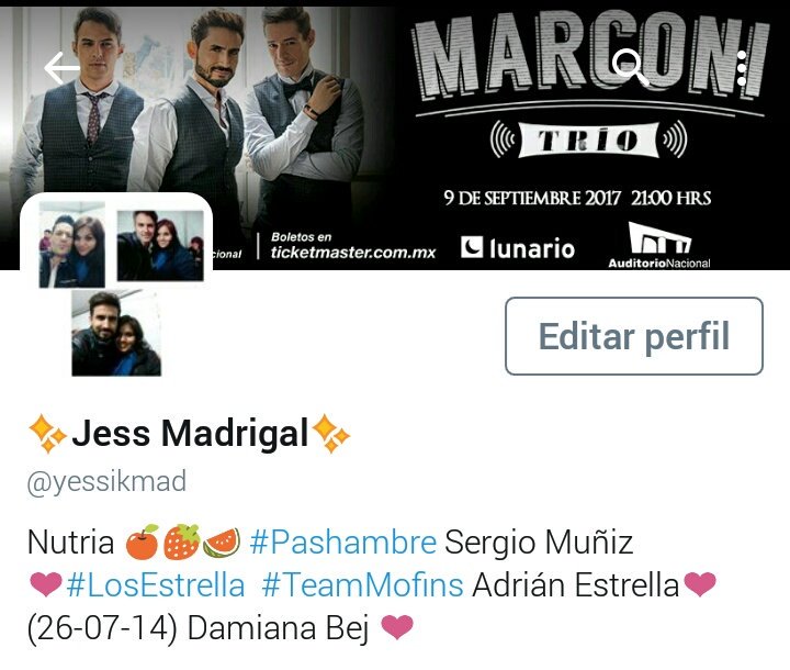 yessikmad's tweet photo. @Marconioficial Ya quedo ❤❤ por cierto que guapos se ven 😘 #Apasitos https://t.co/iCFBj6scGD